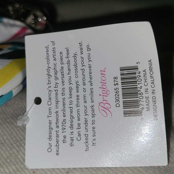 Brighton Graffiti Love Crossbody Belt Bag - Picture 4 of 4